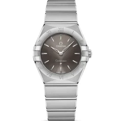 Omega Constellation Manhattan esfera gris 28mm