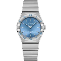 OMEGA Constellation 28mm Esfera Azul Cuarzo