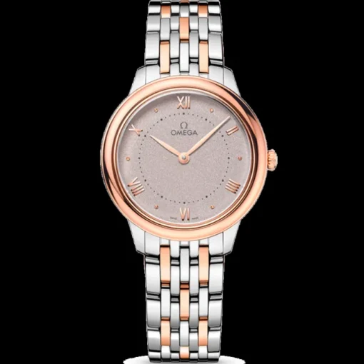 OMEGA De Ville Prestige 30 mm Acero y Oro Sedna