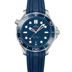 Omega Seamaster Diver 300 esfera azul y caucho 41 mm