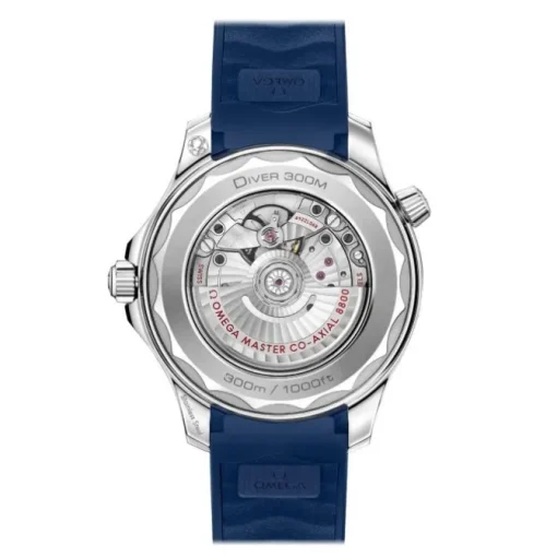 Omega Seamaster Diver 300 esfera azul y caucho 41 mm