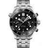 Omega Seamaster Diver Cronógrafo 44mm esfera negra