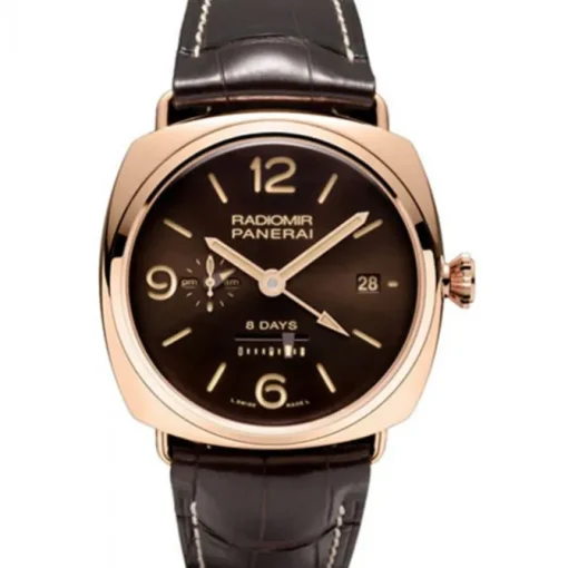 Panerai Radiomir 8 días GMT de oro rosa