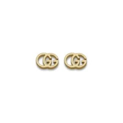 Pendientes Gucci GG Running de oro amarillo