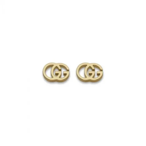 Pendientes Gucci GG Running de oro amarillo