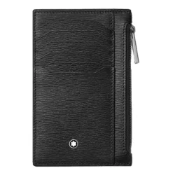 Portatarjetas Montblanc 8 tarjetas con bolsillo de cremallera