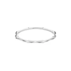 Pulsera Gucci Link to Love oro blanco con tachuelas