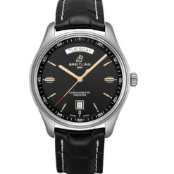 Reloj Breitling Premier automático 40mm Day&Date esfera negra