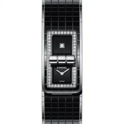 Reloj CHANEL CODE COCO Acero, cerámica y diamantes