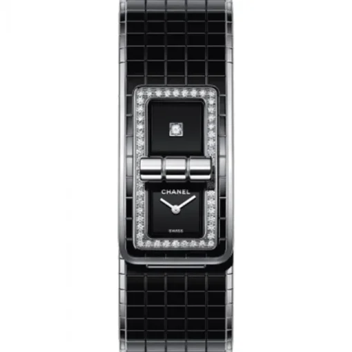 Reloj CHANEL CODE COCO Acero, cerámica y diamantes