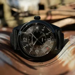 Reloj Hamilton Khaki Field PVD negro 40mm