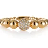 Sortija "Bubbles" de oro rosa con diamantes