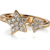 Sortija "Magic Stars" de oro rosa con diamantes