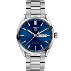 TAG Heuer Carrera Calibre 5 Automático Day-Date 41 mm Esfera Azul
