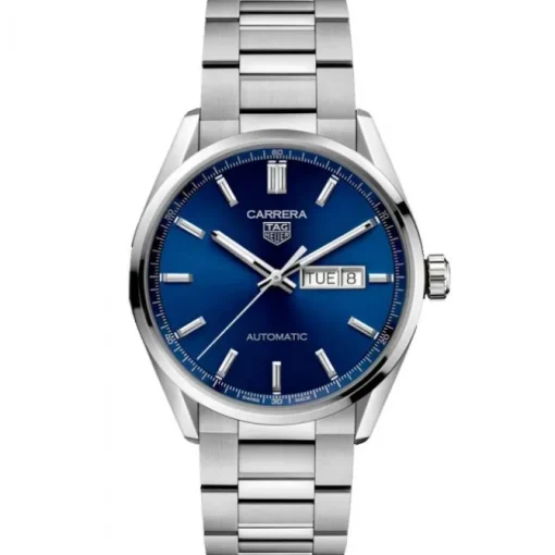 TAG Heuer Carrera Calibre 5 Automático Day-Date 41 mm Esfera Azul
