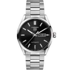 TAG Heuer Carrera Calibre 5 Automático Day-Date 41 mm Esfera Negra