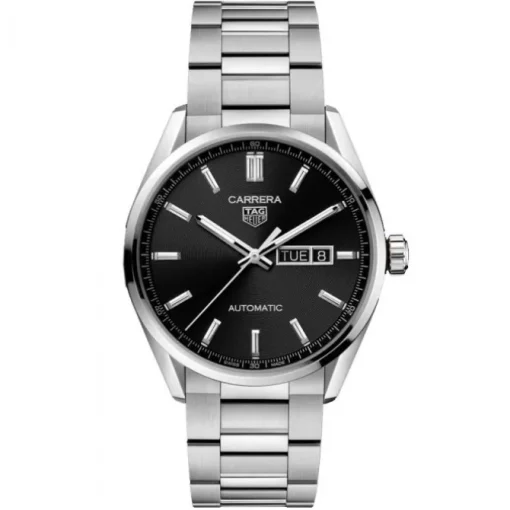 TAG Heuer Carrera Calibre 5 Automático Day-Date 41 mm Esfera Negra