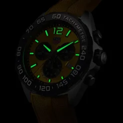 TAG Heuer F1 crono amarillo 43mm