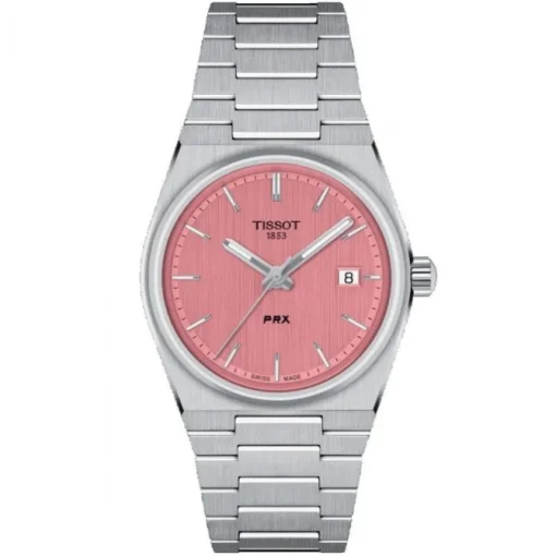 Tissot PRX esfera rosa 35mm