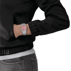 Tissot PRX esfera rosa 35mm