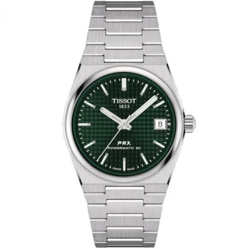 Tissot PRX Powermatic 80 esfera verde 35mm
