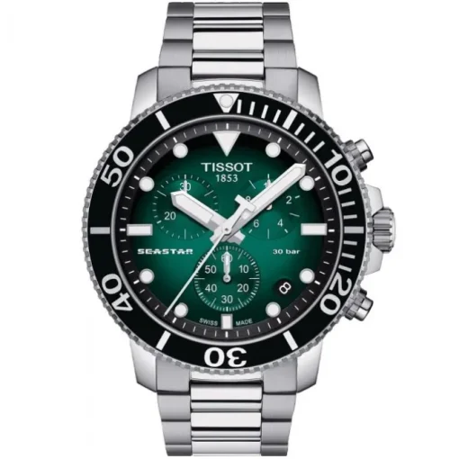 Tissot Seastar 1000 Cuarzo Chronograph verde