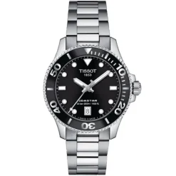 Tissot Seastar 1000 esfera negra 36mm