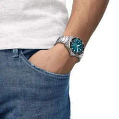 Tissot Seastar 1000 Powermatic 80 esfera turquesa 40mm
