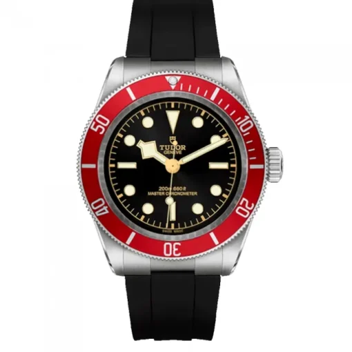 Tudor Black Bay 41 bisel rojo caucho COSC