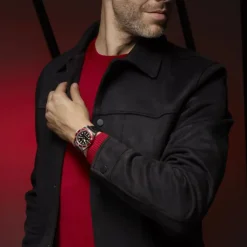Tudor Black Bay 41 bisel rojo caucho COSC