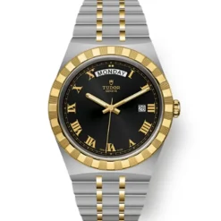 Tudor Royal Bicolor Day-Date Esfera Negra  41 mm