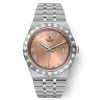 Tudor Royal 38mm esfera salmón acero